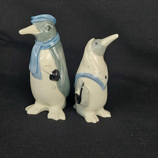 RARE 1950 WADE Momma Penguin and Poppa Penguin