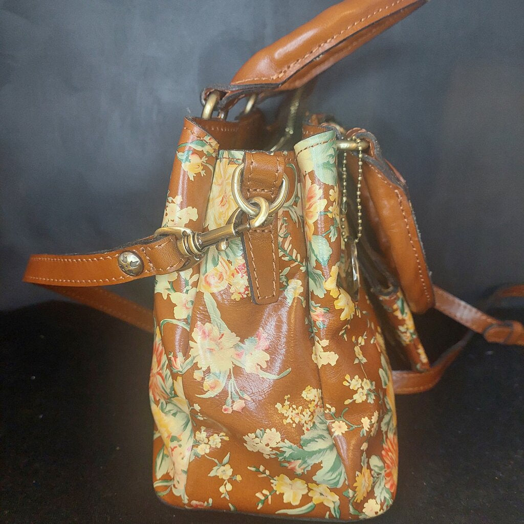 Patricia Nash Leather Handbag in Antique Rose Pattern - The URBANARY Home and Garden
