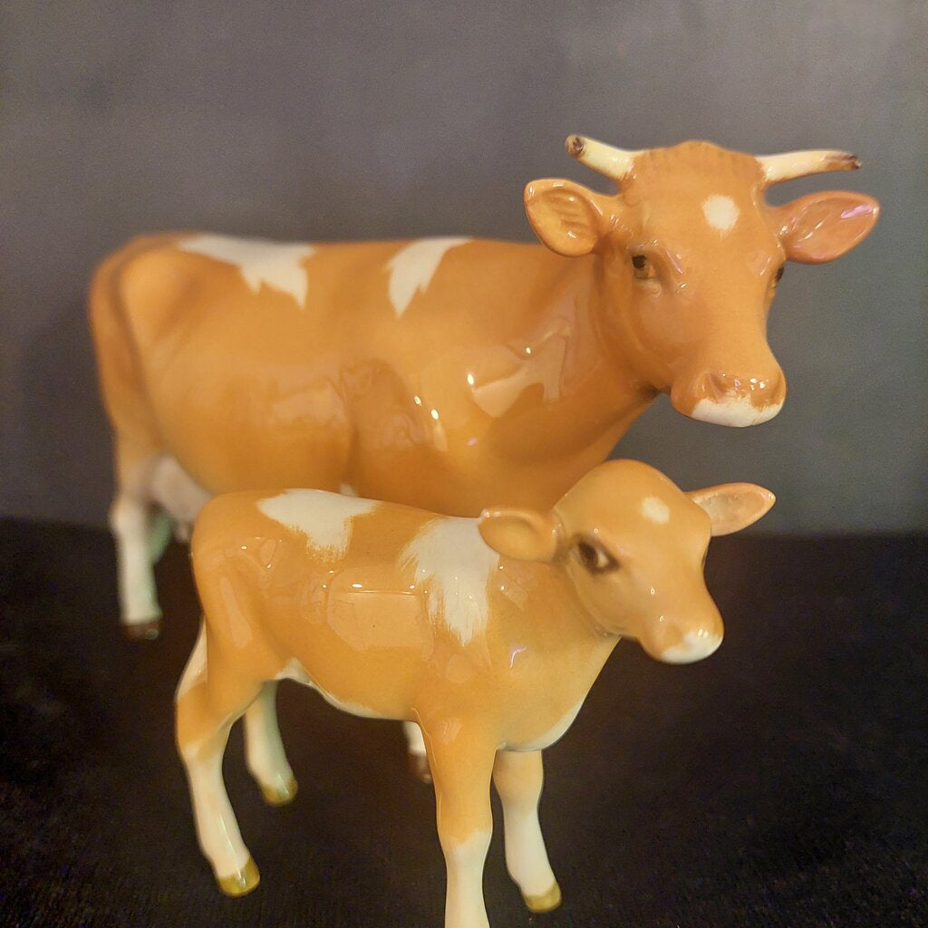1249A Beswick Guernsey Calf 1952-1953 First Version - The URBANARY Home and Garden
