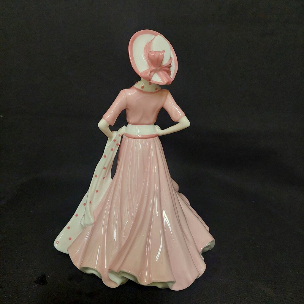 Coalport Sentiments GOOD LUCK Lady Figurine