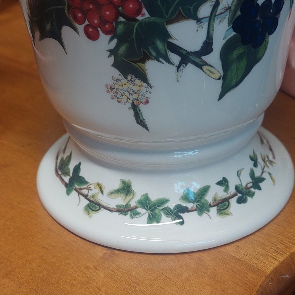 Portmeirion The Holly & The Ivy Cachepot / Plant Pot / Vase