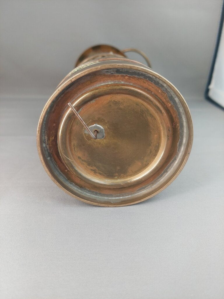 Vintage 1984 Norm Thompson Cambrian Miner's Lamp – E. Thomas & Williams Brass No. 134965