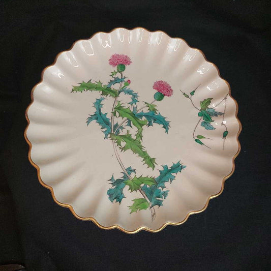 Antique COPELAND Polychrome Compote Dish 1857-1867 - The URBANARY Home and Garden
