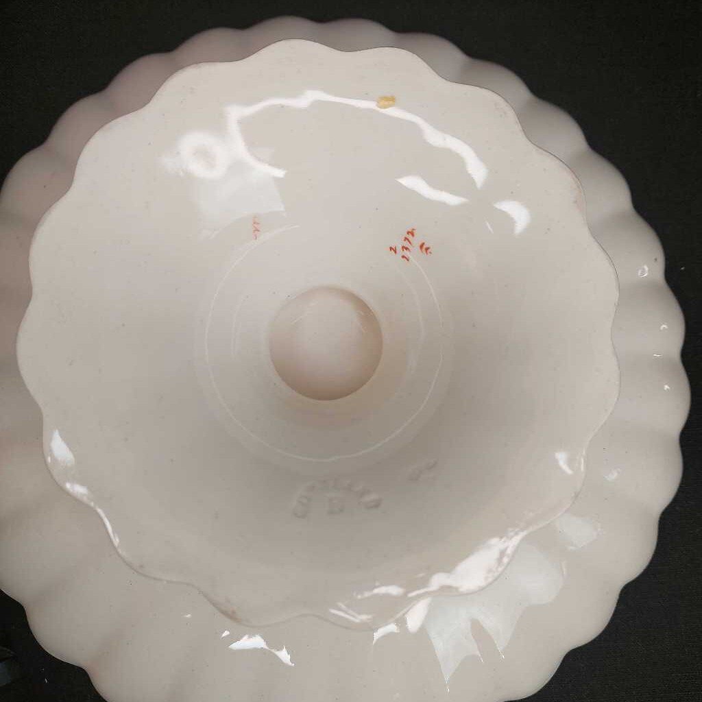 Antique COPELAND Polychrome Compote Dish 1857-1867 - The URBANARY Home and Garden