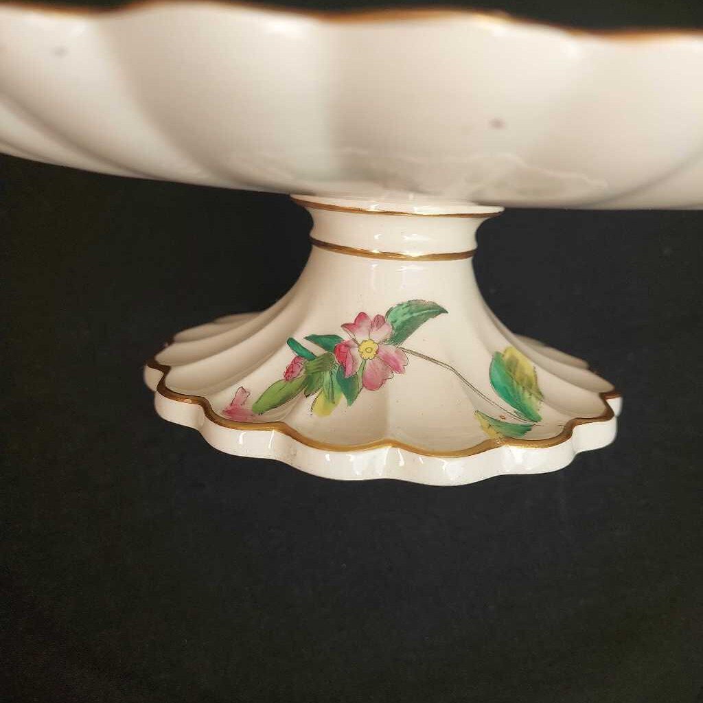 Antique COPELAND Polychrome Compote Dish 1857-1867 - The URBANARY Home and Garden