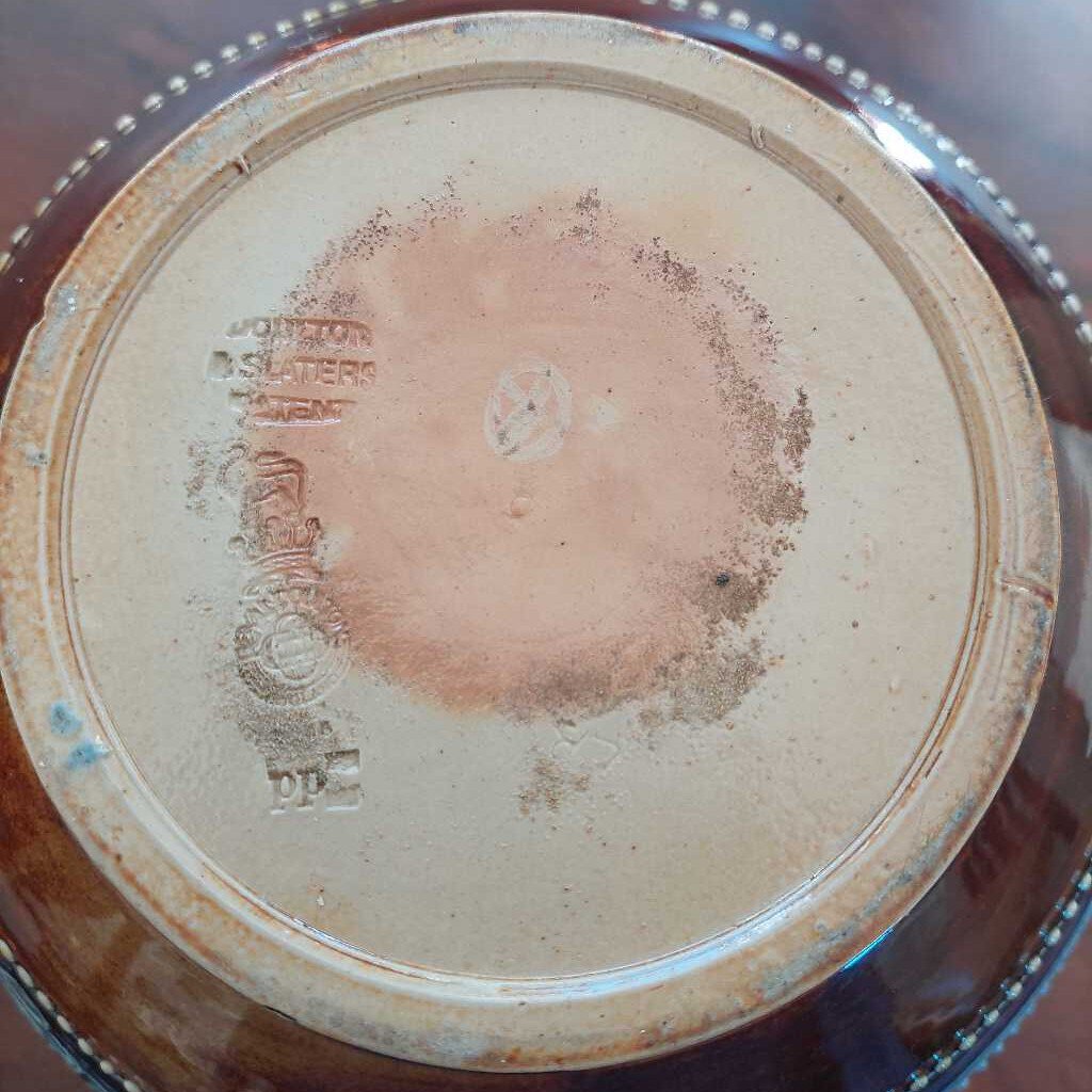 1902-1914 ROYAL DOULTON Lambeth Jardineire (Planter) Signed PP Helena Pennett - The URBANARY Home and Garden