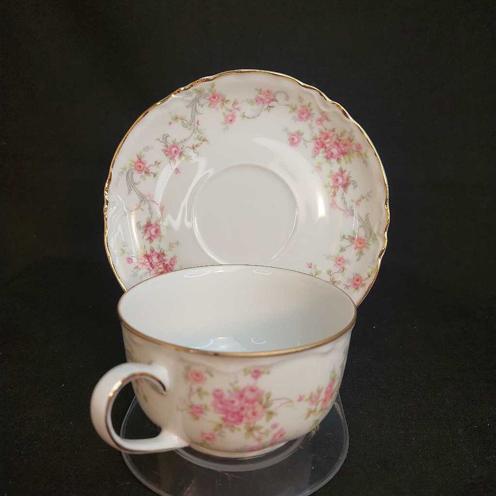 RICHELIEU 7658 TEA CUP & SAUCER by Hutschenreuther Selb Bavaria - The URBANARY Home and Garden