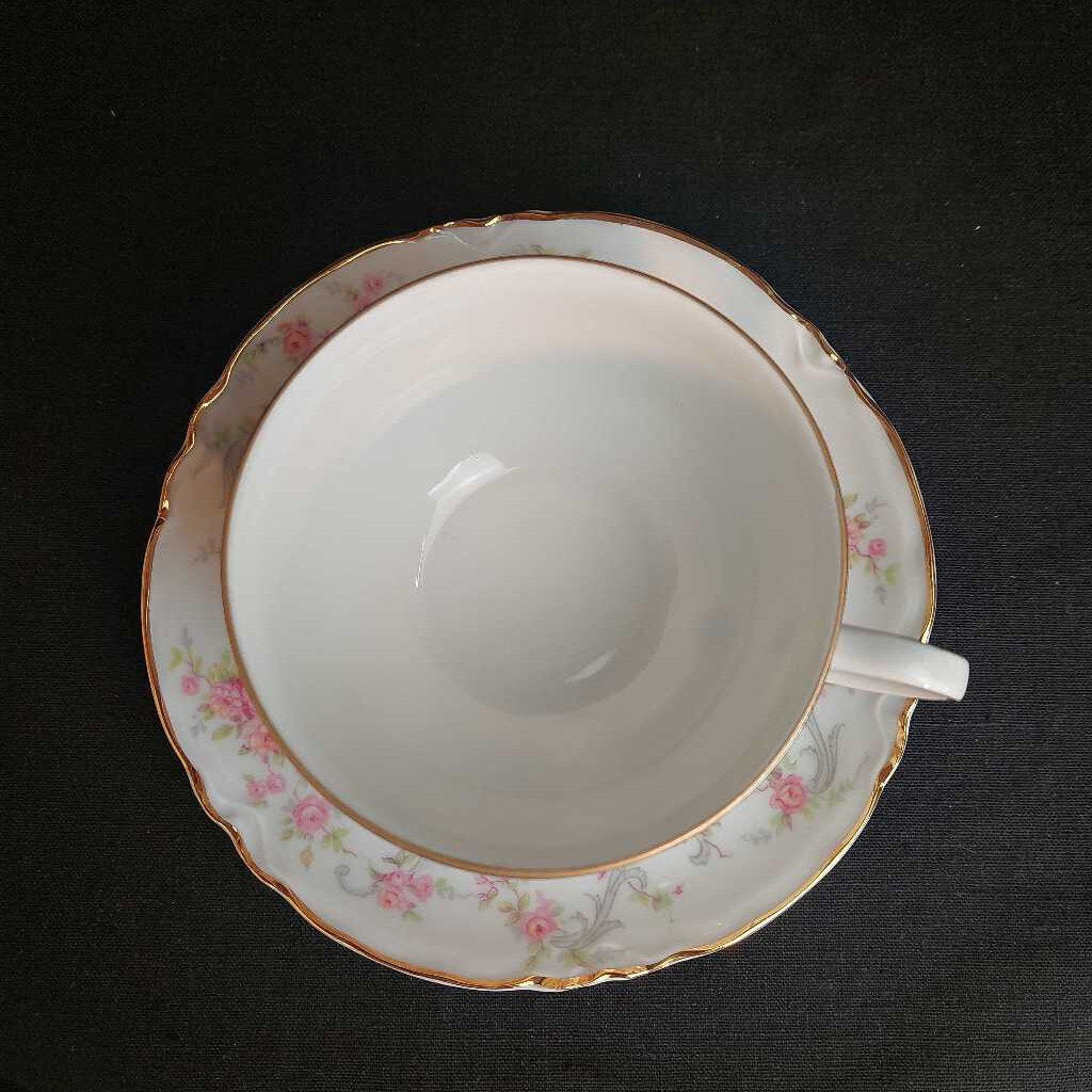 RICHELIEU 7658 TEA CUP & SAUCER by Hutschenreuther Selb Bavaria - The URBANARY Home and Garden