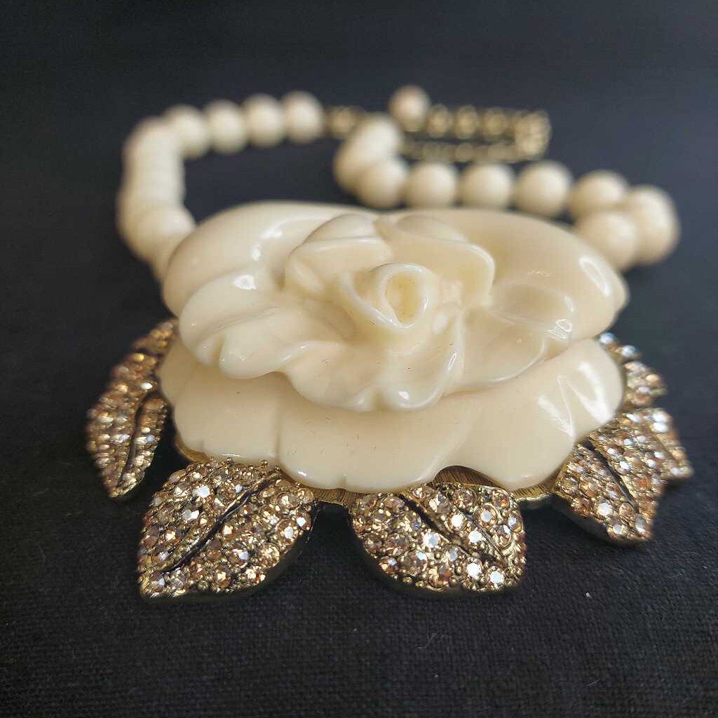 Heidi Daus Bead Necklace Large Pendant