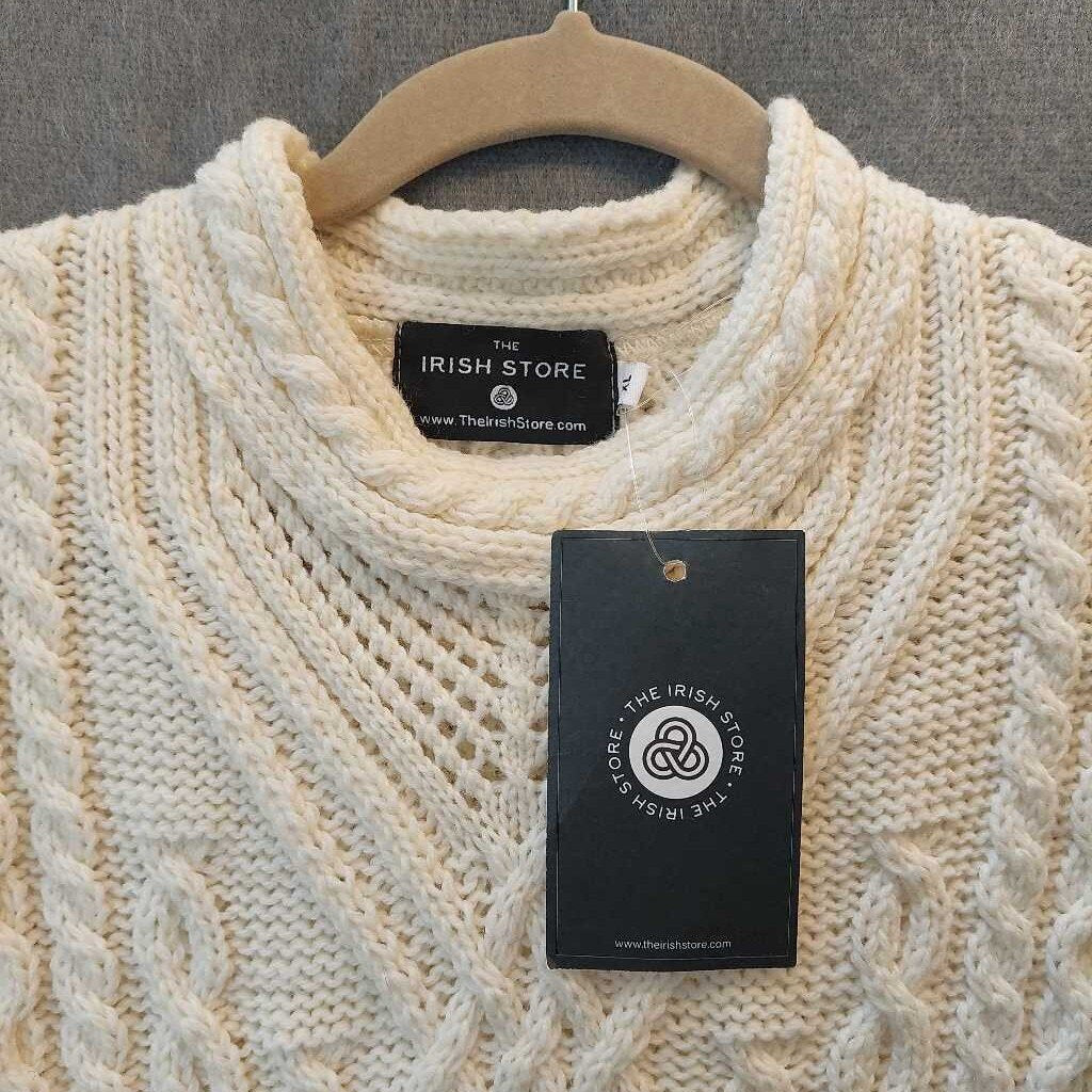 As New 100% Merino Wool Cable Knit Long Sleeve Dress Irish Store Ireland - The URBANARY Home and Garden