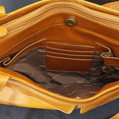 Derek Alexander CANADA Leather Twin Shoulder Strap Tote - The URBANARY Home and Garden