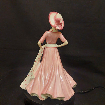 Coalport Sentiments GOOD LUCK Lady Figurine