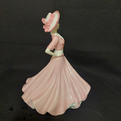 Coalport Sentiments GOOD LUCK Lady Figurine