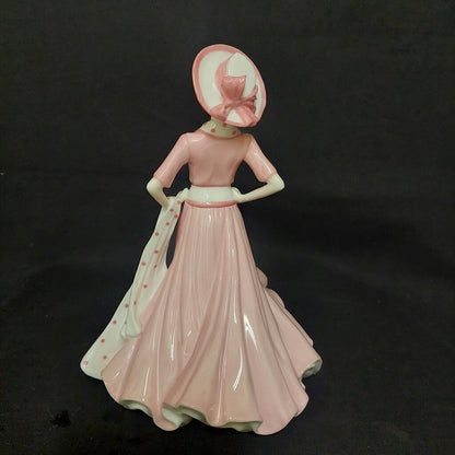 Coalport Sentiments GOOD LUCK Lady Figurine