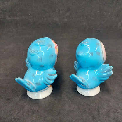 Vintage Lefton Bluebird Salt and Pepper Shakers Japan
