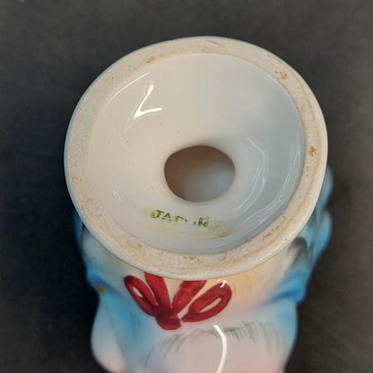 1950 Lefton Bluebird Egg Cup and ESD Bluebird Bowl 7025 Japan