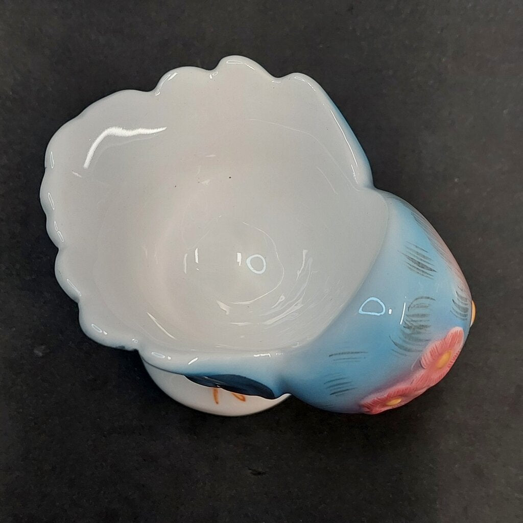 1950 Lefton Bluebird Egg Cup and ESD Bluebird Bowl 7025 Japan