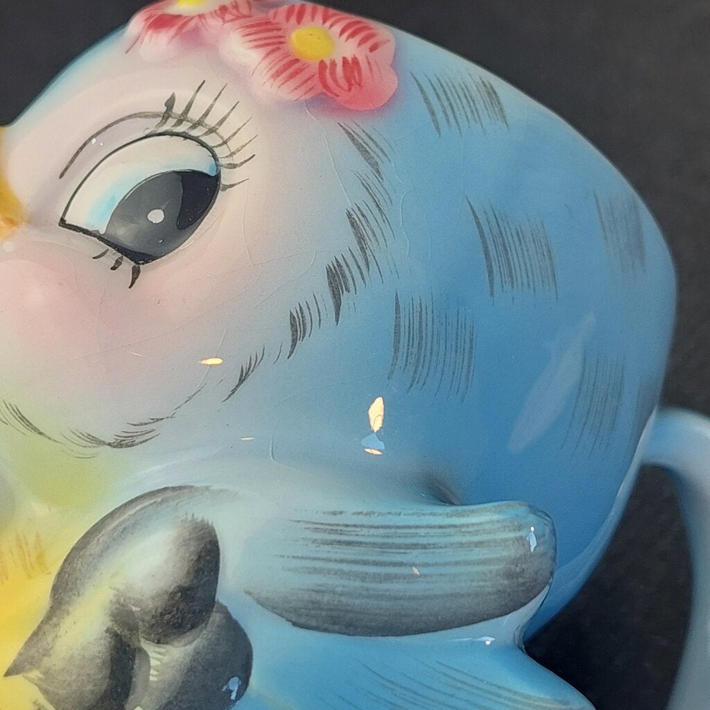 VTG 1950s Lefton ESD Bluebird CUP Anthropomorphic 7025