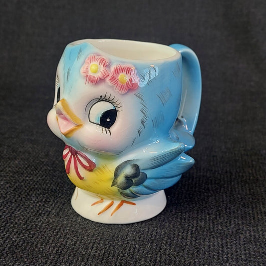 VTG 1950s Lefton ESD Bluebird CUP Anthropomorphic 7025