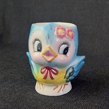 VTG 1950s Lefton ESD Bluebird CUP Anthropomorphic 7025