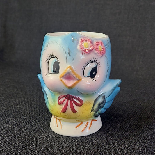 VTG 1950s Lefton ESD Bluebird CUP Anthropomorphic 7025