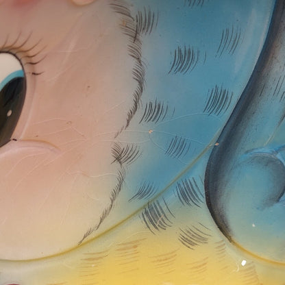 1950 Lefton Bluebird Egg Cup and ESD Bluebird Bowl 7025 Japan