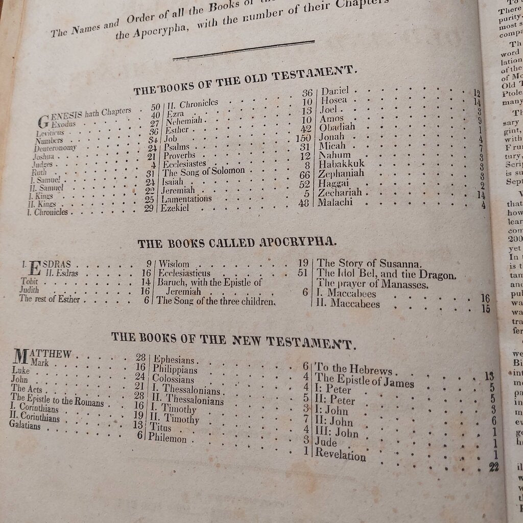 Antique Henry Phinney Holy Bible