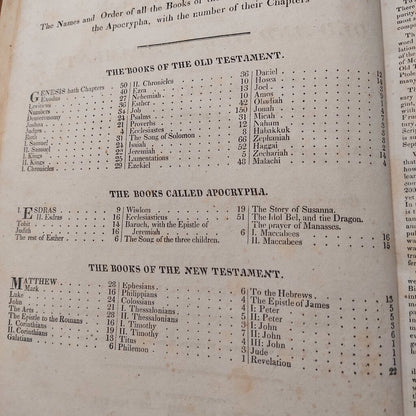 Antique Henry Phinney Holy Bible