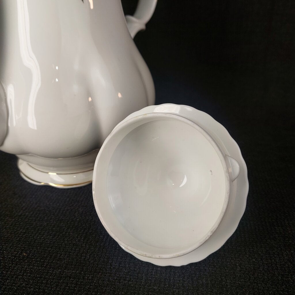 Royal Albert Brigadoon Coffee Pot Scottish Thistle 10 inches (26cm)