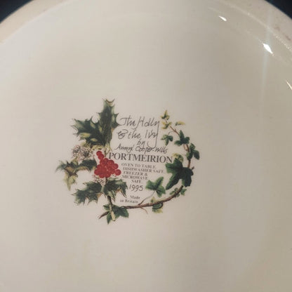 Portmeirion The Holly & The Ivy Cachepot / Plant Pot / Vase