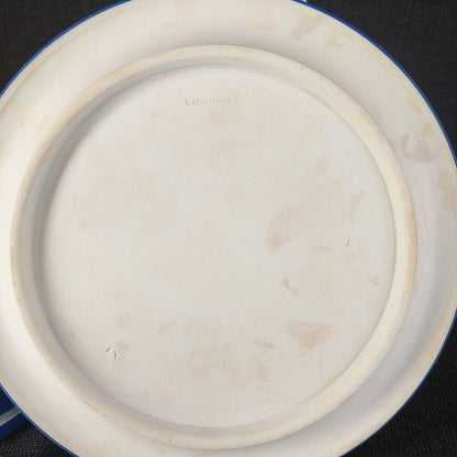Wedgwood Jasperware Cheese Dome and Underplate 4 1/2 Inches High