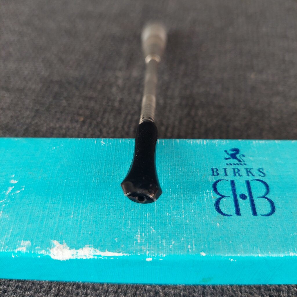 1950s Birks Sterling Silver Cigarette Holder w. Spring Eject 4 Inches - The URBANARY Home and Garden