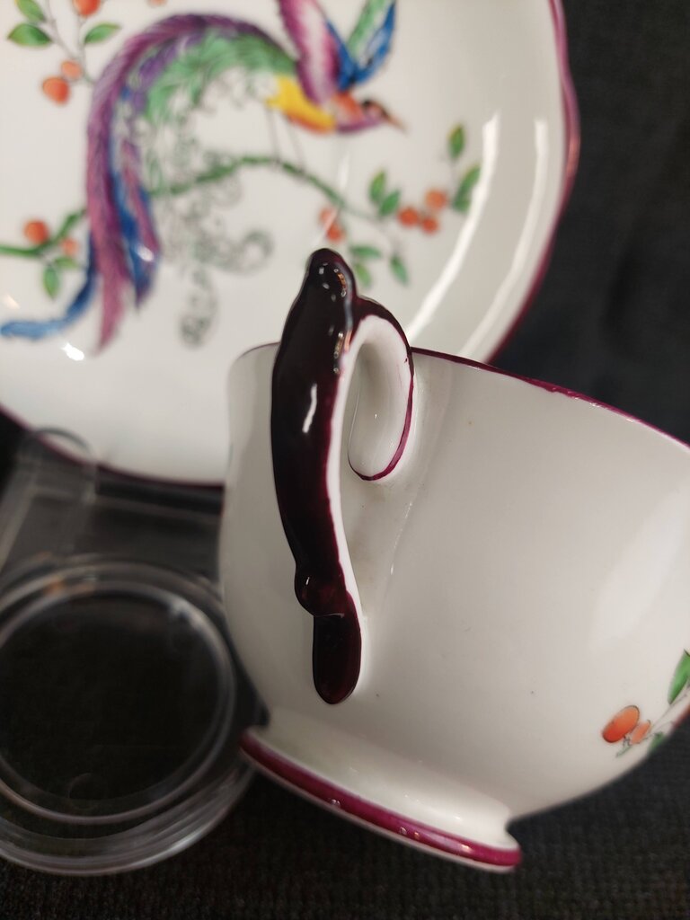 1923-1933 Paragon Star Bird of Paradise Tea Cup and Saucer - The URBANARY Home and Garden