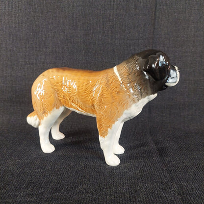 Beswick St. Bernard 2221 Corna Garth Stroller Figurine 5.25 inches High by Albert Hallam