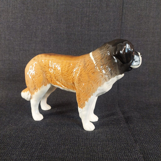 Beswick St. Bernard 2221 Corna Garth Stroller Figurine 5.25 inches High by Albert Hallam