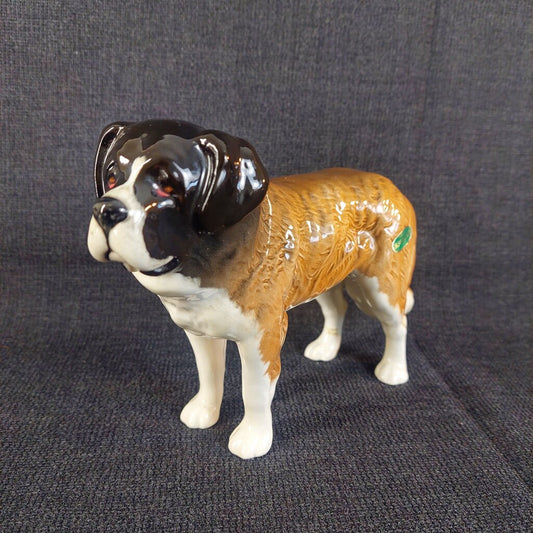 Beswick St. Bernard 2221 Corna Garth Stroller Figurine 5.25 inches High by Albert Hallam