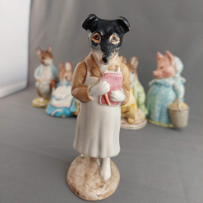 Beswick Beatrix Potter 5 Piece Collection Pickles Samuel Whiskers Hunca Munca