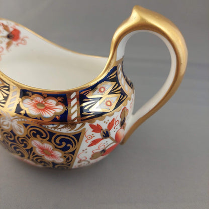 Paragon Star England Imari Pattern Creamer and Lidded Sugar Bowl