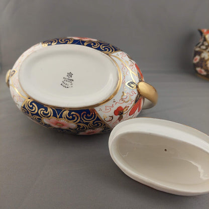 Paragon Star England Imari Pattern Creamer and Lidded Sugar Bowl