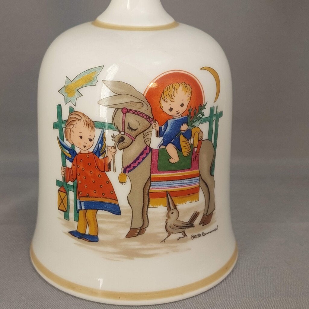 Three Hummel Christmas Bells 1974 1975 1976 Ltd Ed. Art of Sister Berta