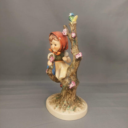 M.I. Hummel 6 inch Apple Tree Girl 141/1 and Apple Tree Boy 141/1 1960-1972