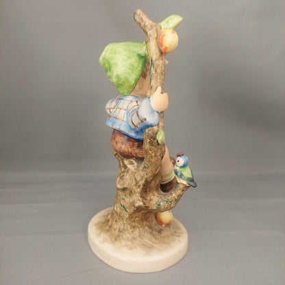 M.I. Hummel 6 inch Apple Tree Girl 141/1 and Apple Tree Boy 141/1 1960-1972