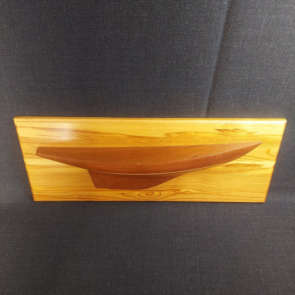 Half Hull DWL RORC Aux. Sloop Half Hull Model 1/2in = 7ft