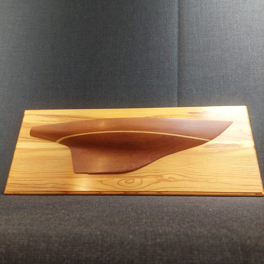 Half Hull DWL RORC Aux. Sloop Half Hull Model 1/2in = 7ft