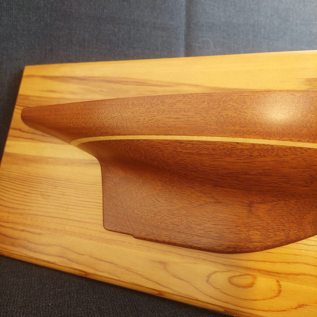 Half Hull DWL RORC Aux. Sloop Half Hull Model 1/2in = 7ft