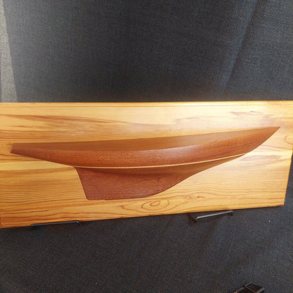 Half Hull DWL RORC Aux. Sloop Half Hull Model 1/2in = 7ft