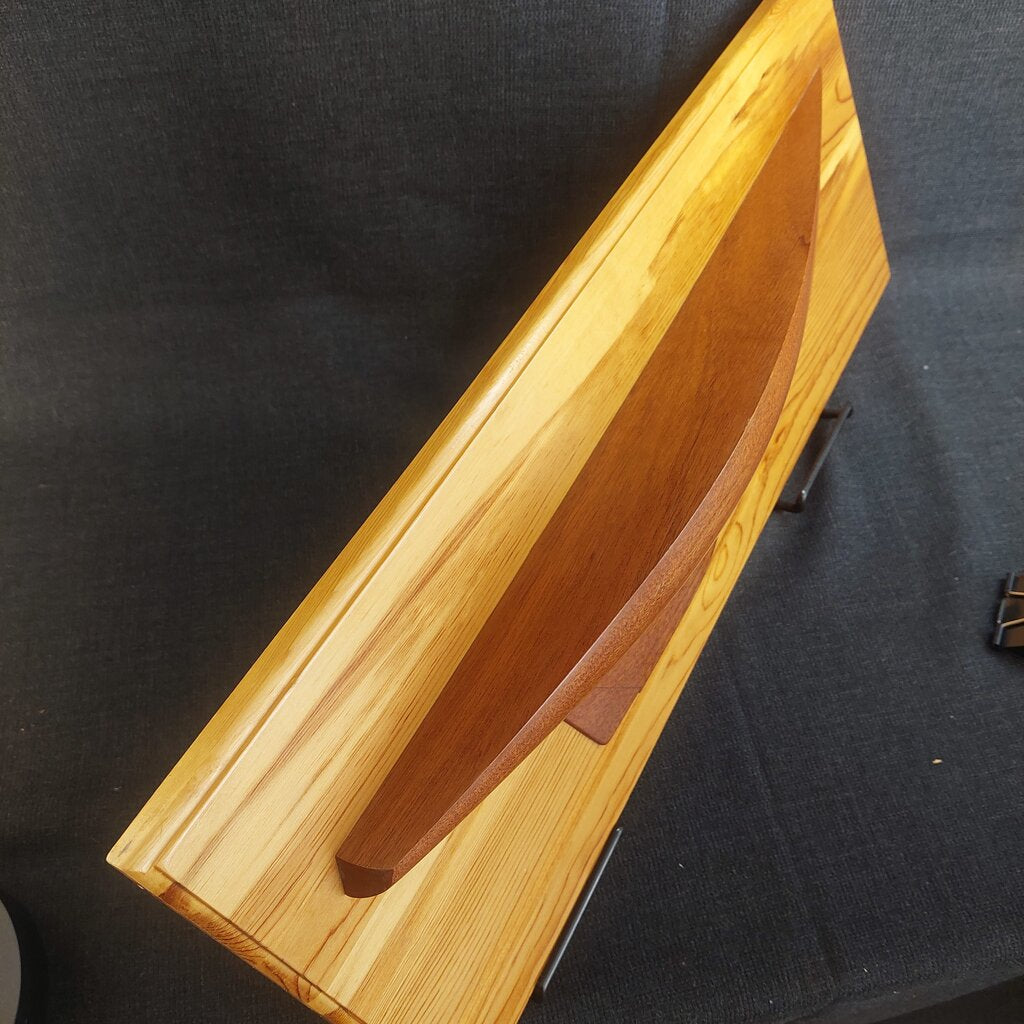 Half Hull DWL RORC Aux. Sloop Half Hull Model 1/2in = 7ft