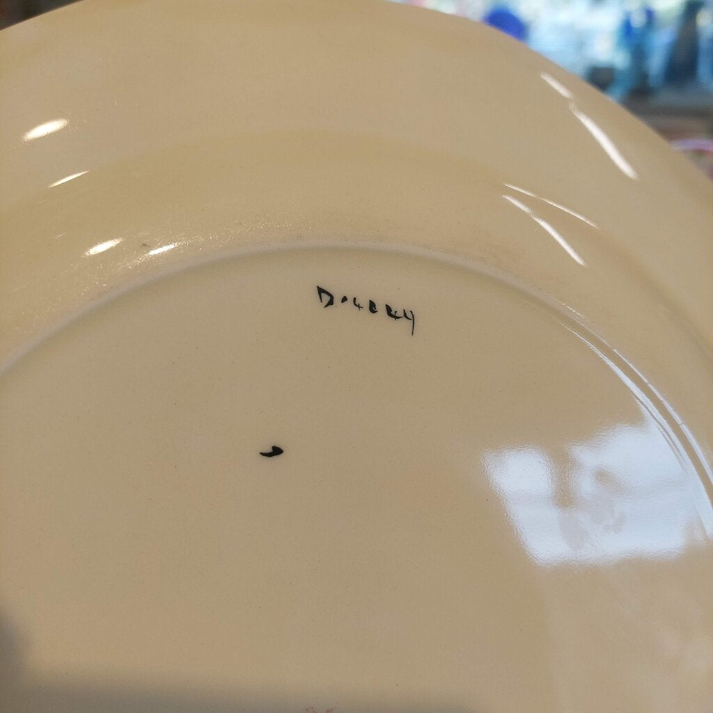 Royal Doulton 1917-1930 Pansy Dinner Plate 8 1/8"D Pattern D4049