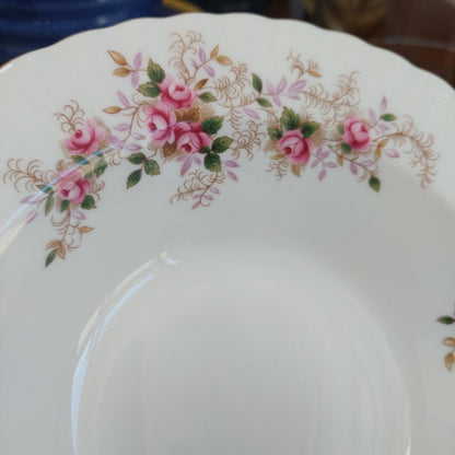Royal Albert Lavender Rose - 4 Rimmed Soup Bowls - Never Used