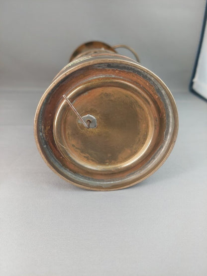 Vintage 1984 Norm Thompson Cambrian Miner's Lamp – E. Thomas & Williams Brass No. 134965